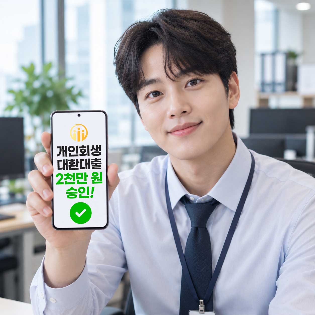 개인회생대환대출 2사 1,000+1,000 당일 승인 사례