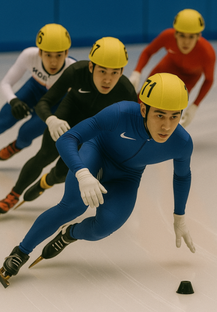 쇼트 트렉 경기 이미지