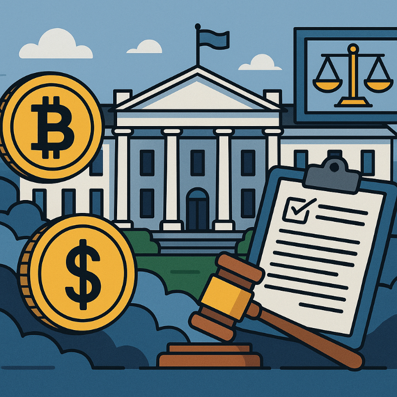 미국 백악관, 연방 디지털자산 규제 로드맵 첫 공개(2025.7.22)