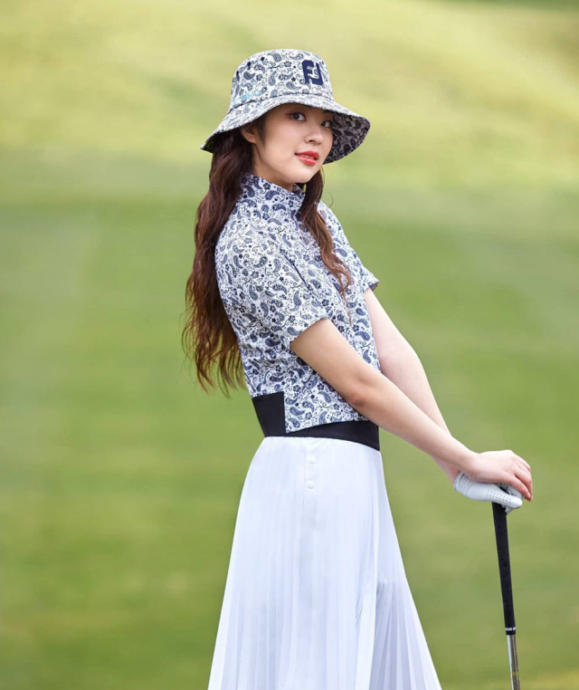 풋조이 여성 골프웨어