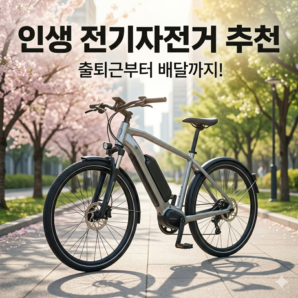 출퇴근부터 레저까지 완벽 정복! 전기자전거 추천 및 구매 가이드
