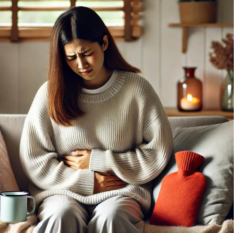생리통 관련 사진