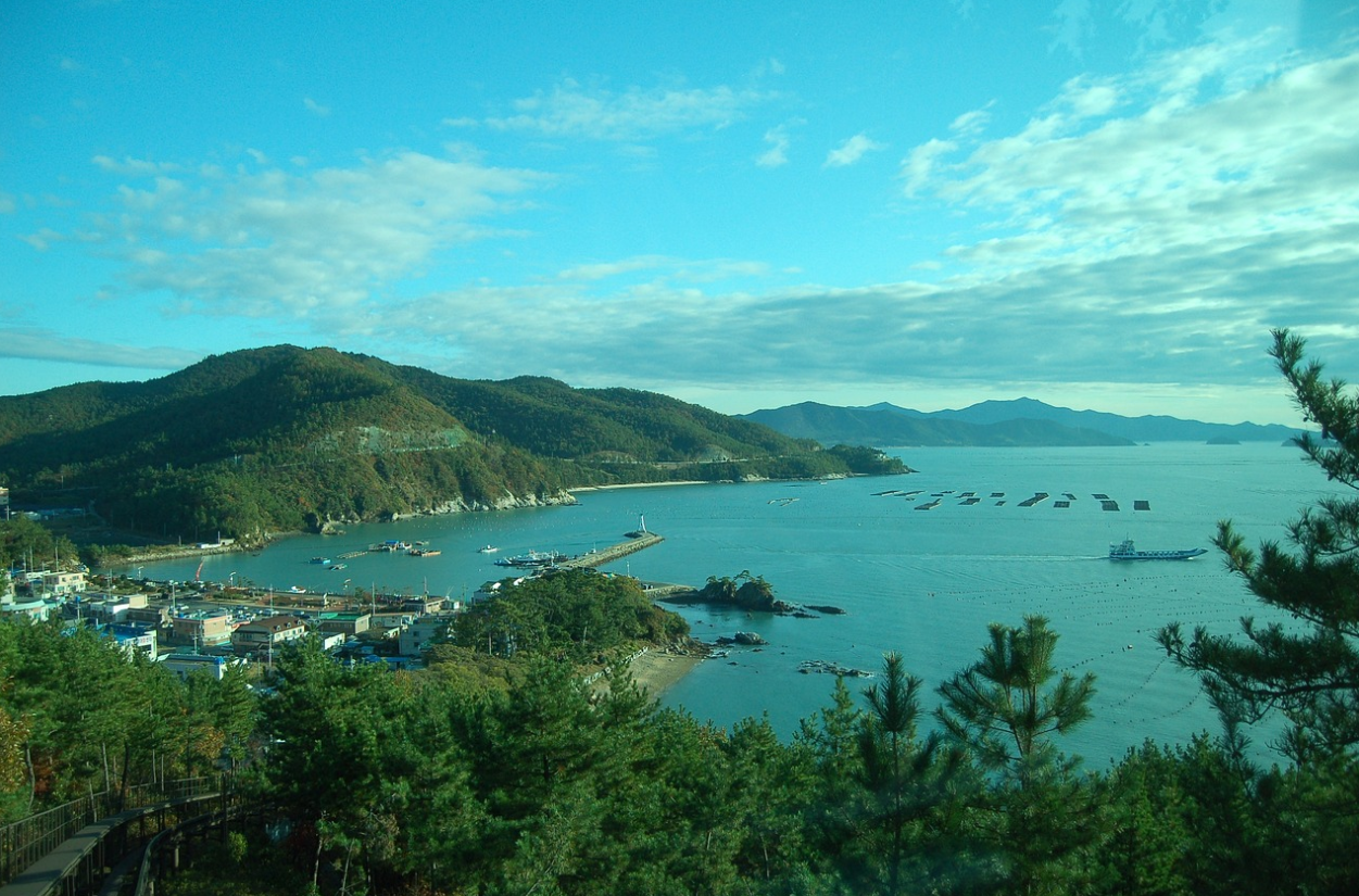 해남 땅끝 마을 전경