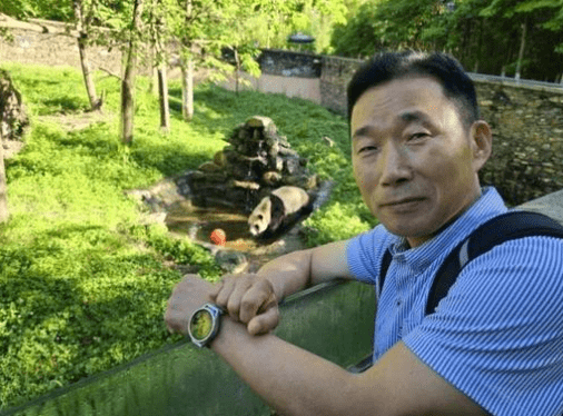 푸바오 야외 사육장에서 재회하는 모습