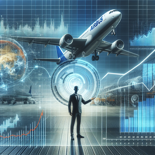 ```json
{
"alt": "에어버스 항공기 산업 전망과 실적 분석 관련 그래프"
}
```