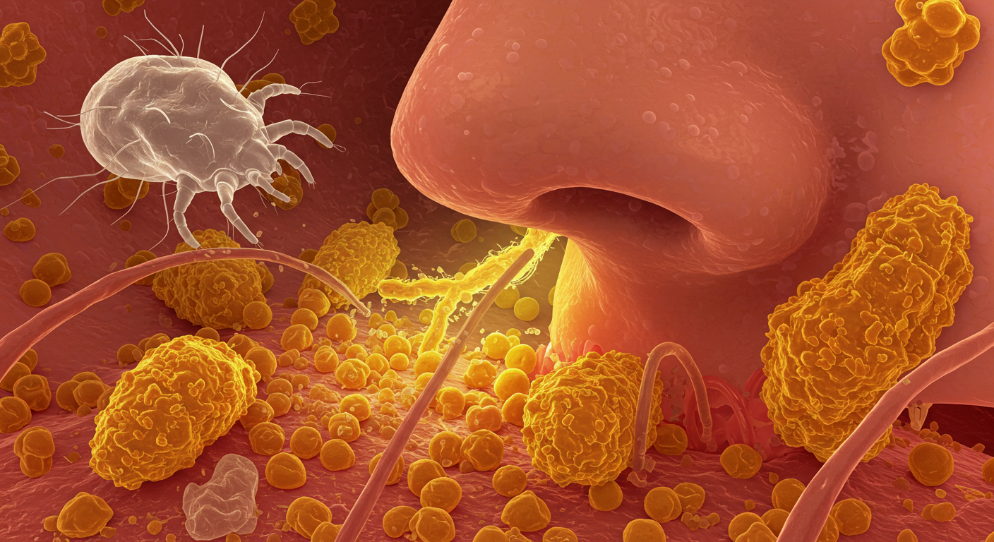 집먼지진드기, 비염 원인 1순위