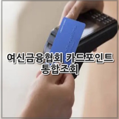 여신금융협회 카드포인트 통합조회