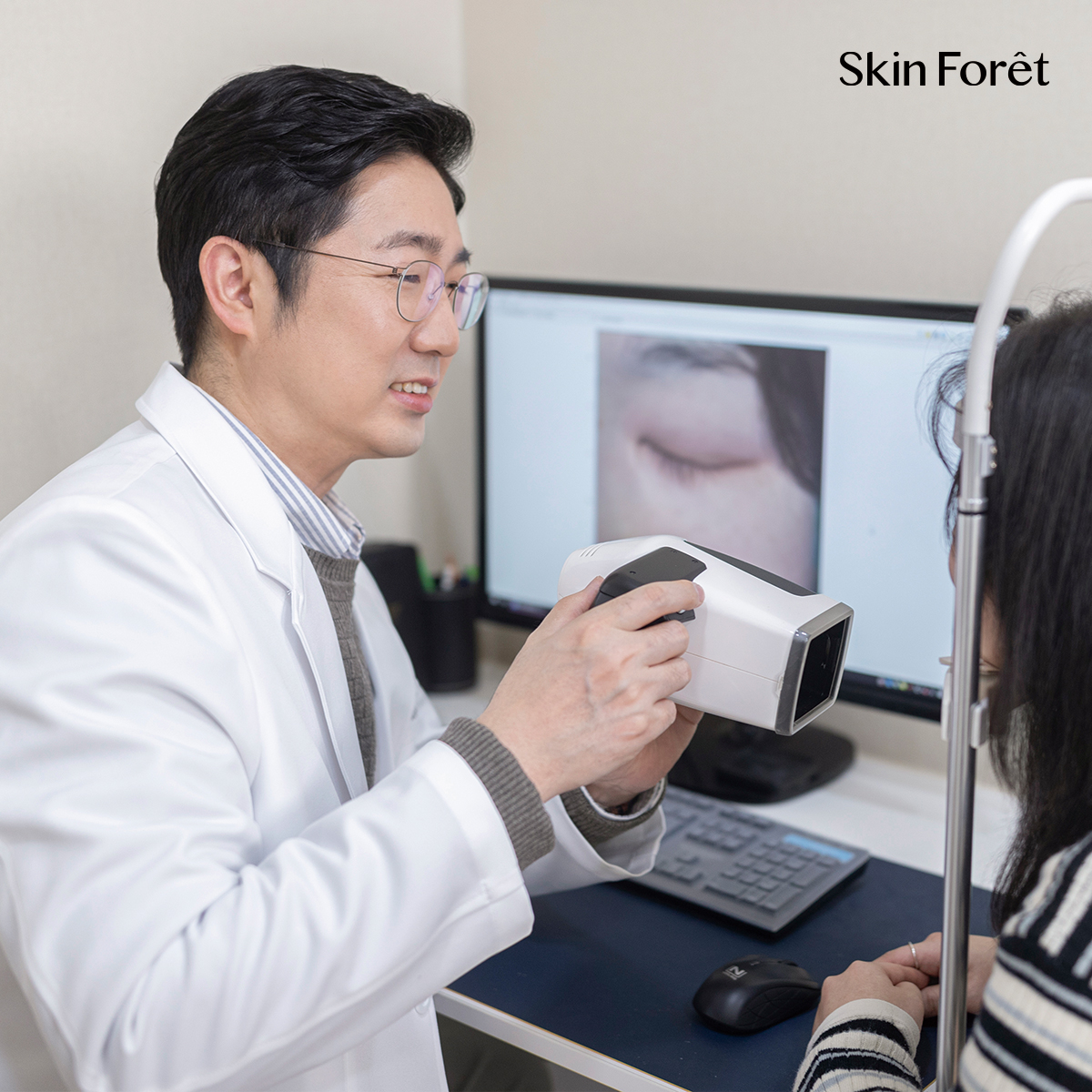 3D 카메라 안테라를 이용한 흉터깊이 흉터모양 흉터형태를 확인