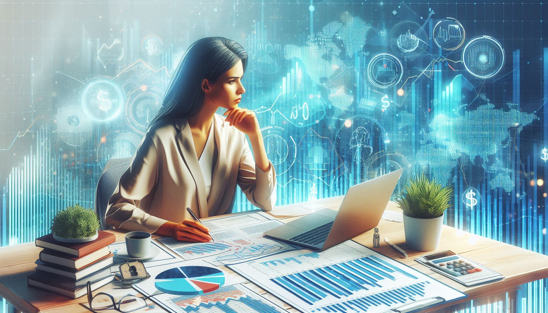 현금흐름표 를 보고 분석하는 사람