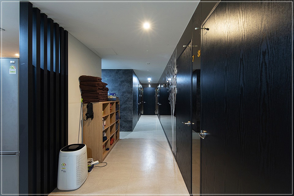 양주 광적면 힐링테라피 복도