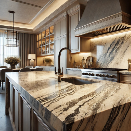 천연 대리석 싱크대