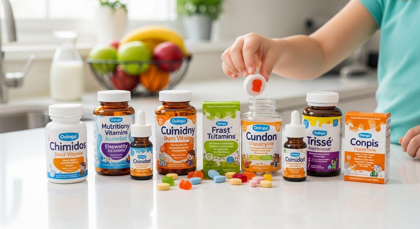 어린이 영양제 섭취 방법