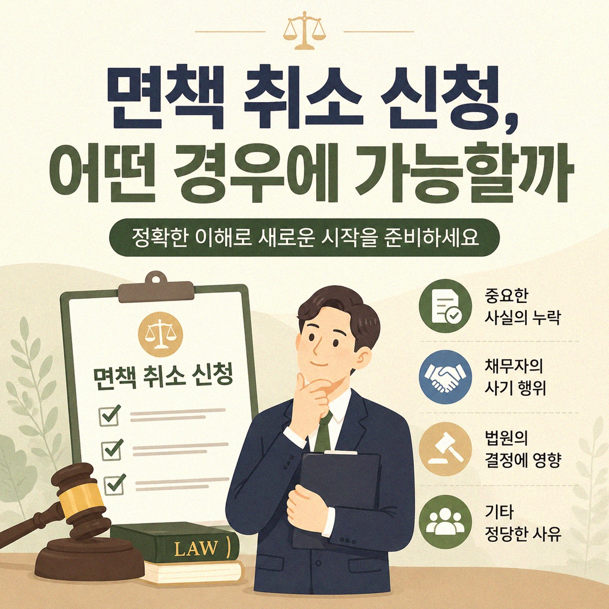 면책 취소 신청, 궁금증 해소 가이드