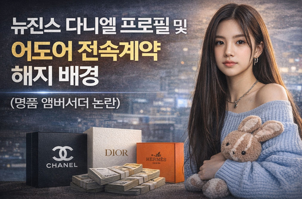 뉴진스 다니엘 어도어 계약해지 진짜 이유는?