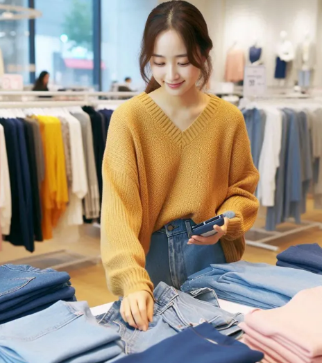 남녀별 의류와 신발 사이즈 변환표