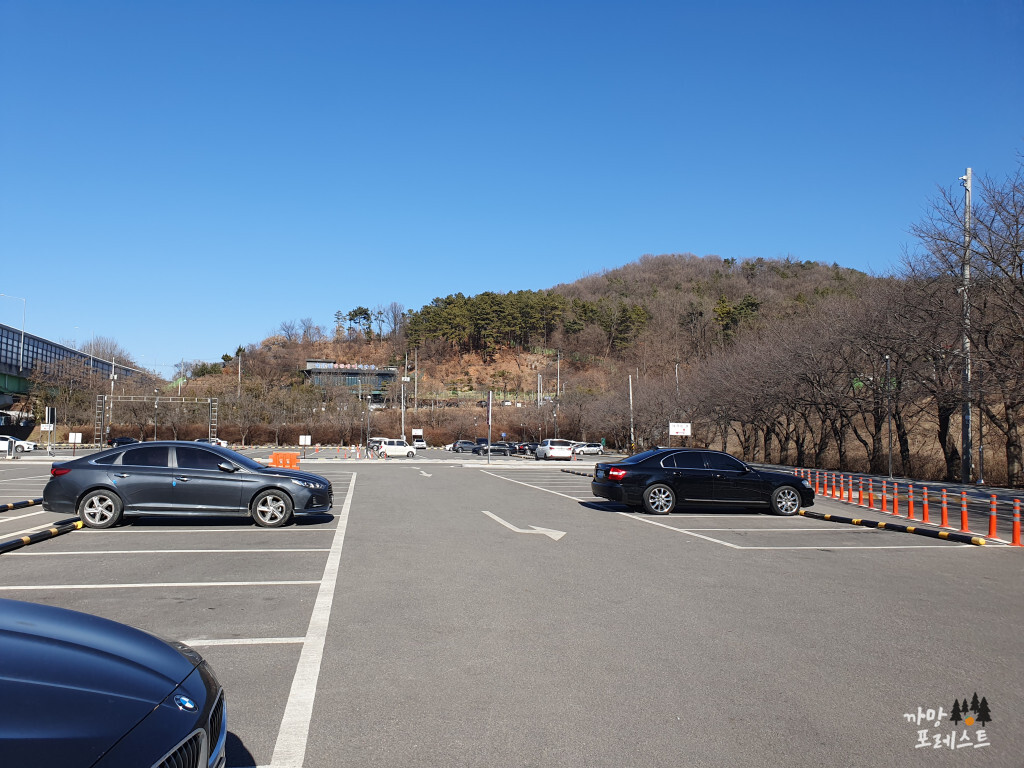의왕 백운 호수 공원 주차장