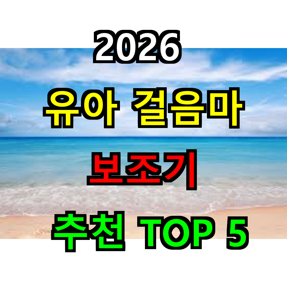 2026 아기 보행기 추천 TOP 5