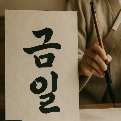 금일 뜻 완벽 정리 9