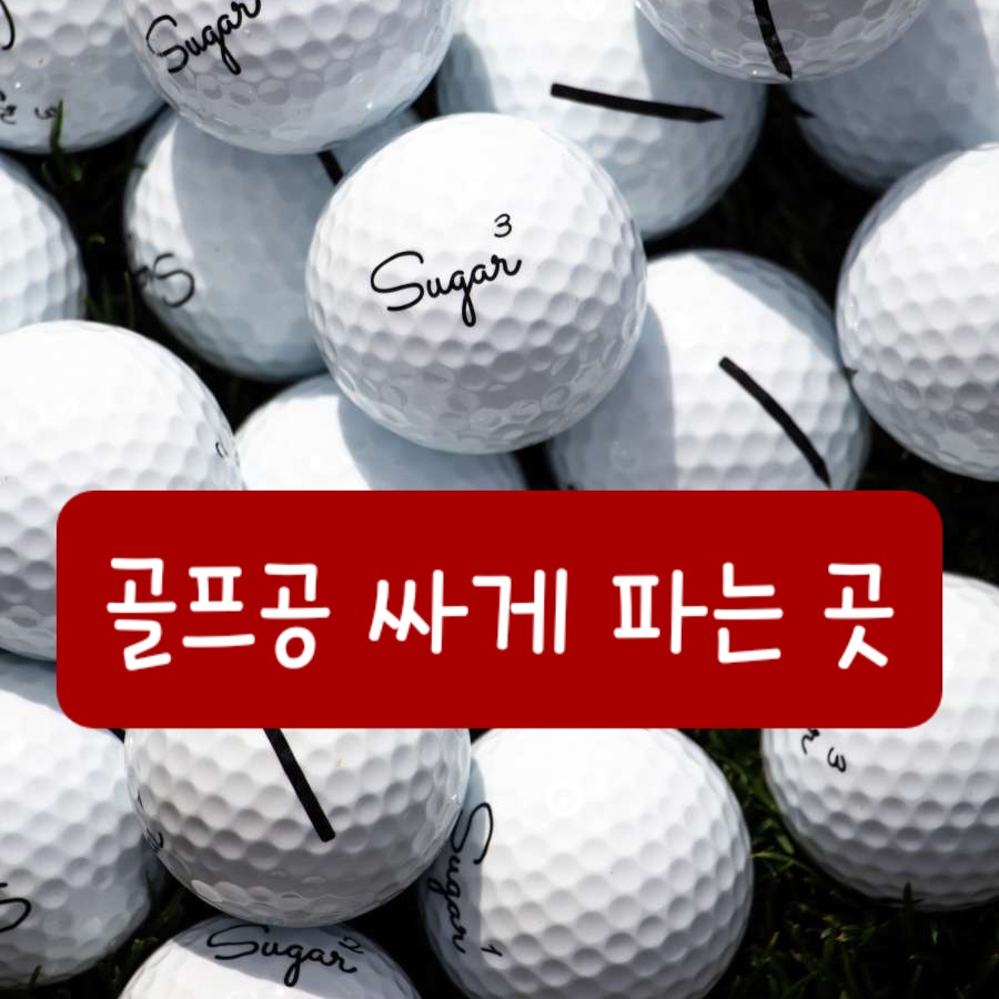 골프공 싸게 파는 곳