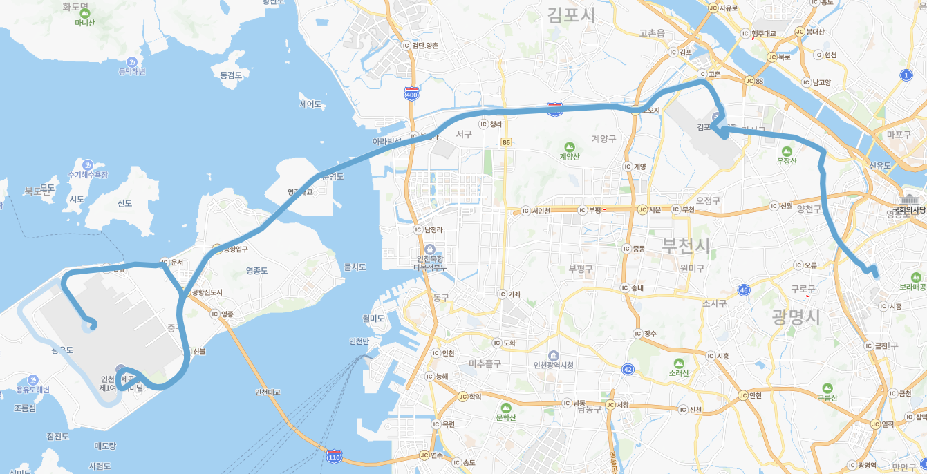 6003번 공항버스