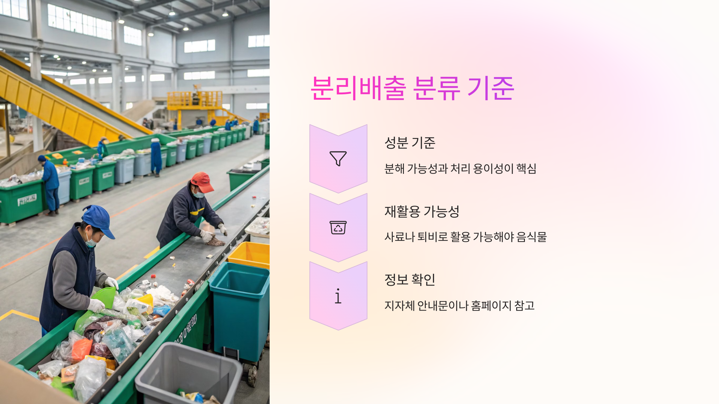 🚯 분리배출 분류 기준