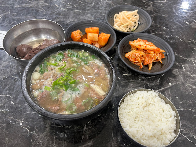 수원 선지해장국집 '유치회관'