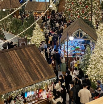 더현대 크리스마스빌리지 현장웨이팅