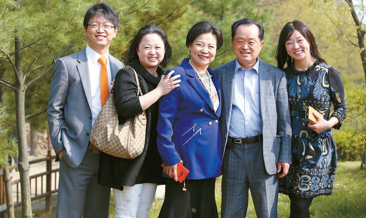 이능구 회장 가족