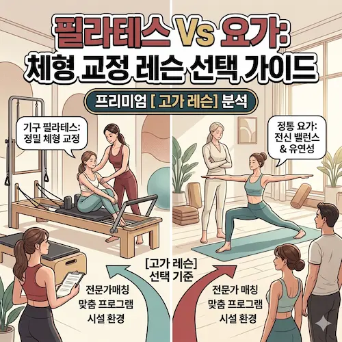 필라테스 VS 요가 비교 가이드