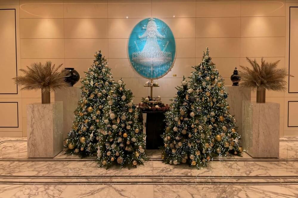 서울 잠실 소피텔 - 1층 크리스마스 트리 장식