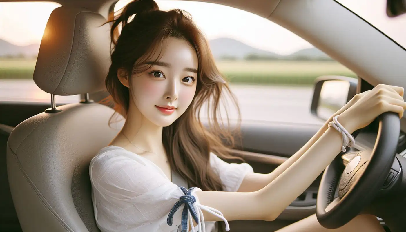 환경부-전기차카드-발급-등록-방법을-알아보는-여성의-모습
