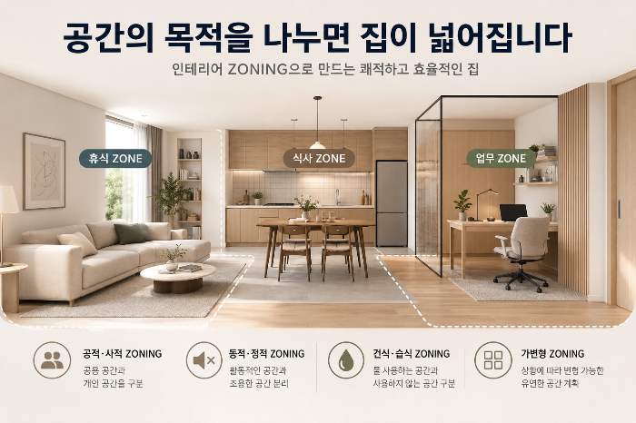 인테리어 Zoning