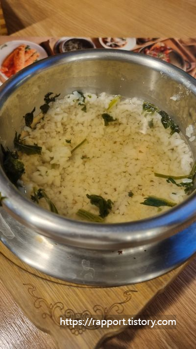 곤드레향기-4인한상-곤드레밥