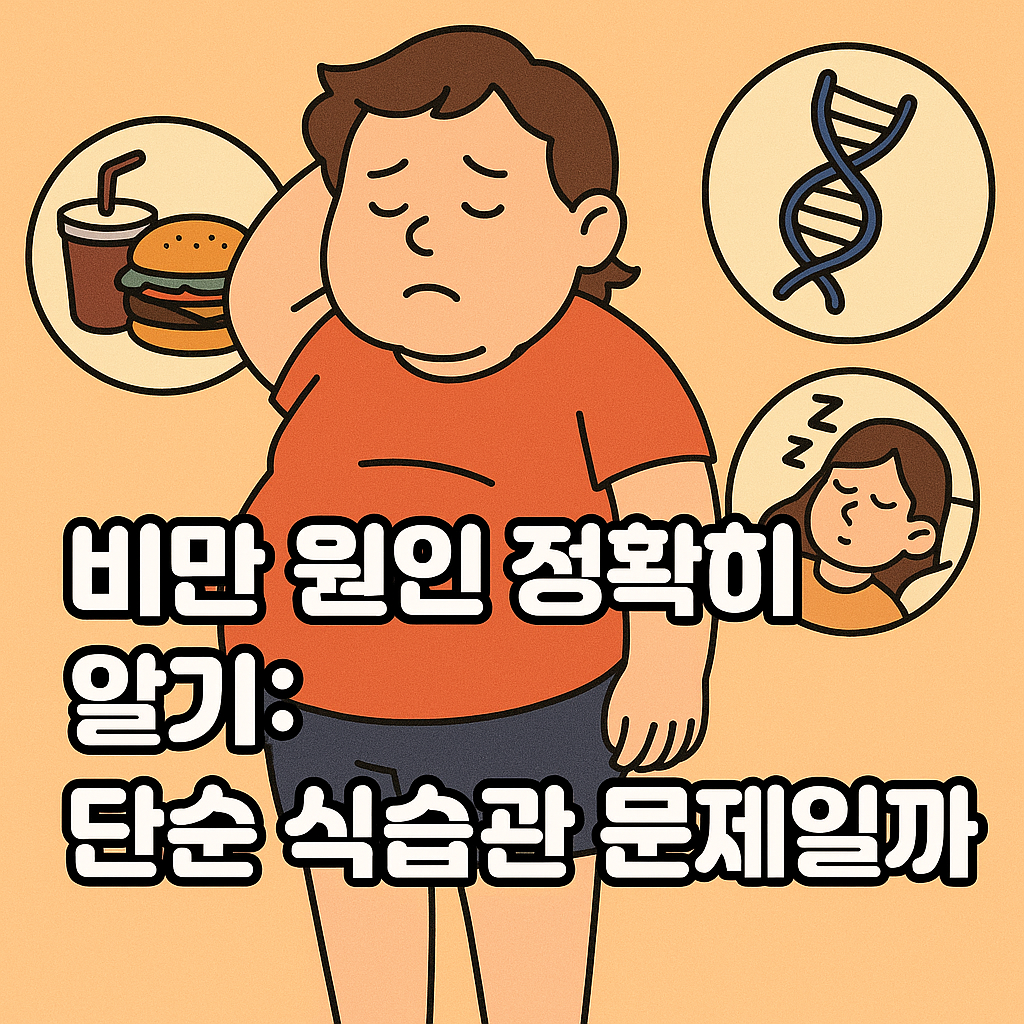 비만 원인 정확히 알기