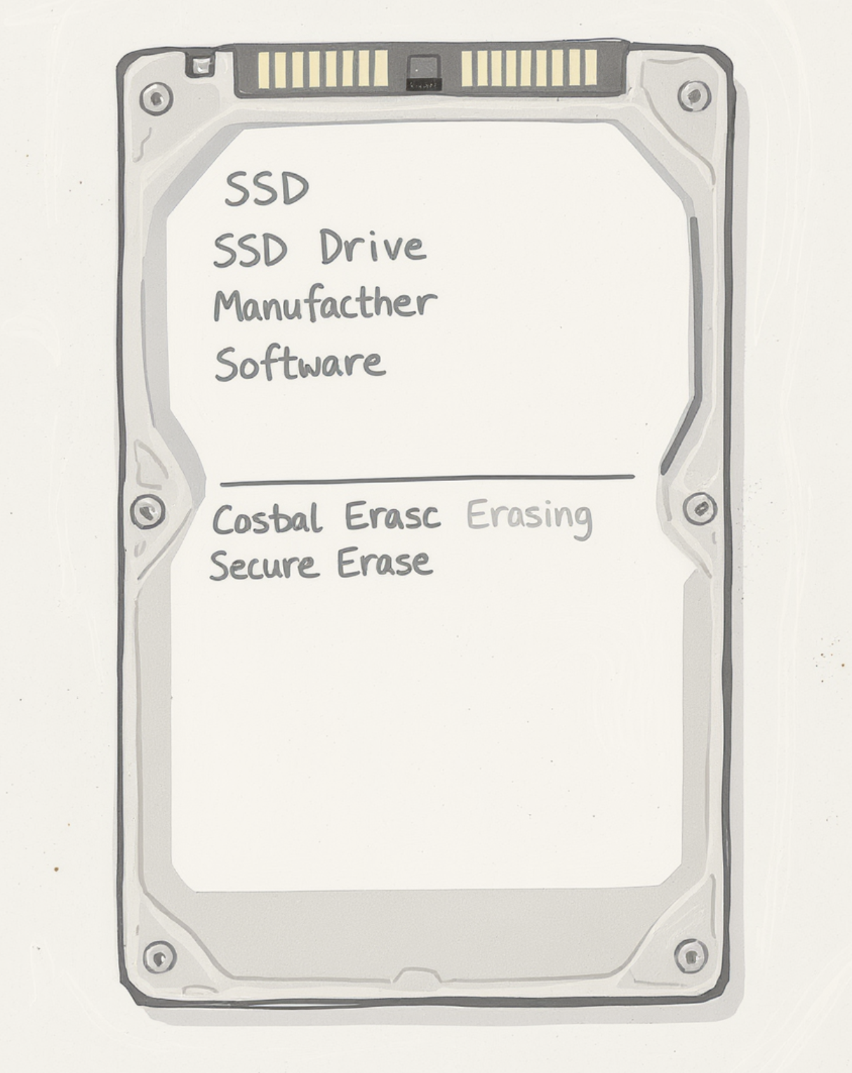 SSD는 방식이 달라요&amp;#44; &amp;#39;보안 삭제(Secure Erase)&amp;#39;