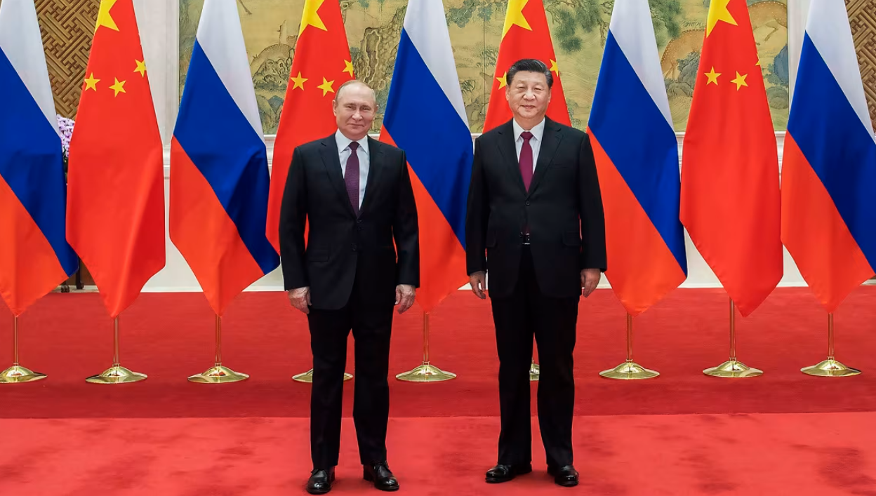 밀착하고 있는 러시아와 중국