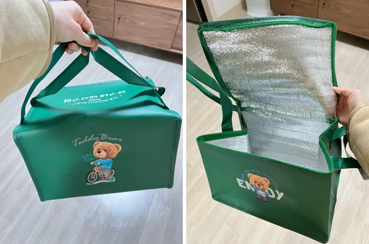 상구네돼지구이에서-선물받은-보냉백