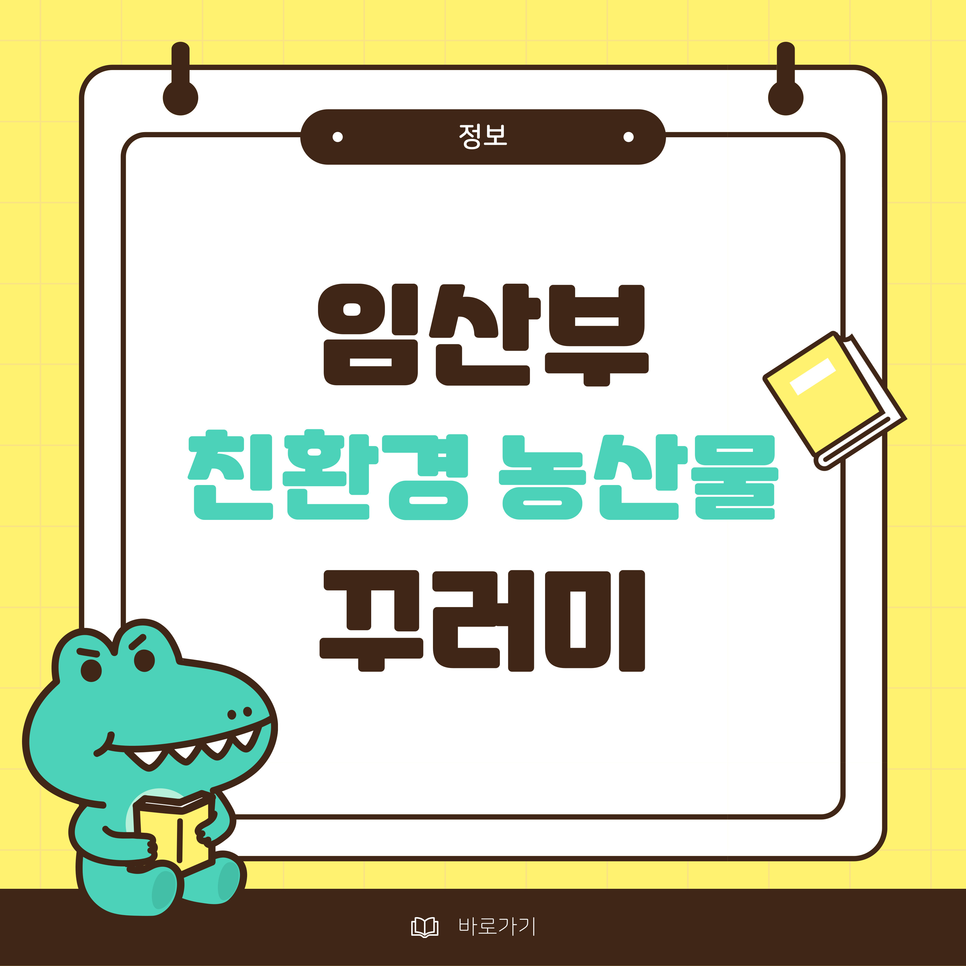 임산부 친환경 농산물 꾸러미