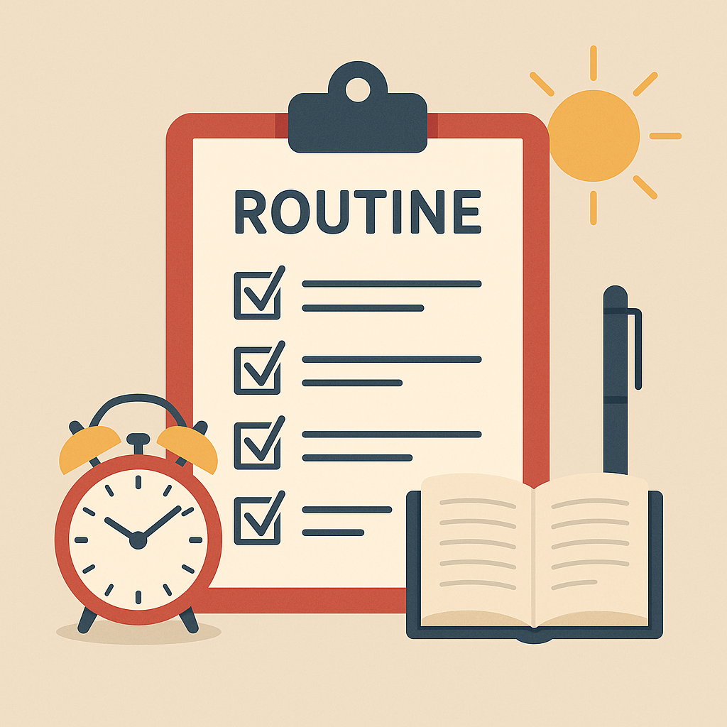 루틴 만들기 관련 사진