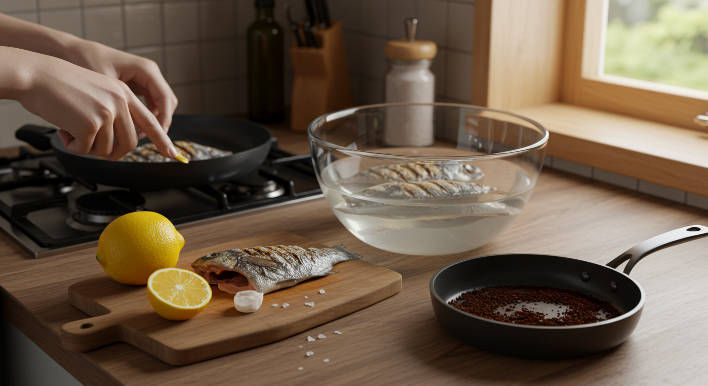 생선 비린내 걱정 끝! 냄새 잡는 꿀팁 5가지 🐟✨