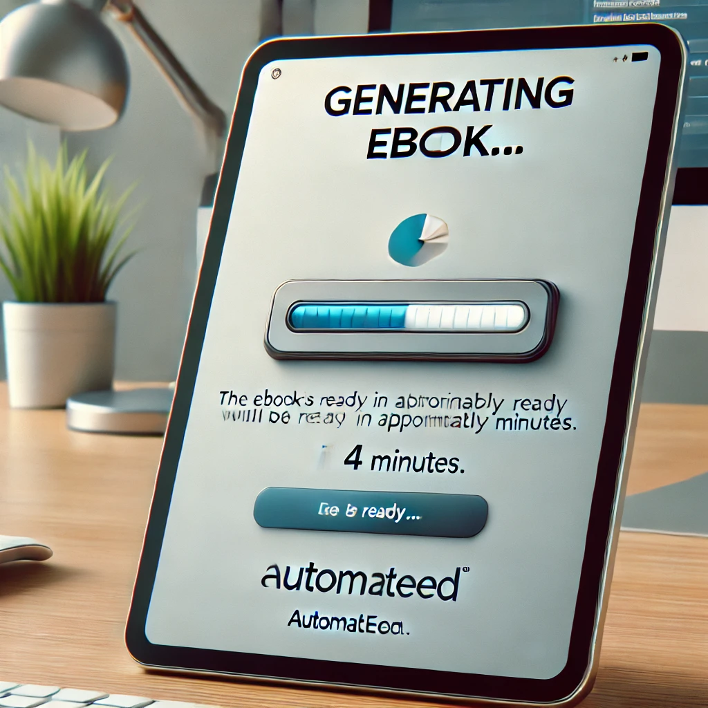 AI로 전자책을 쉽게 제작하는 방법 - Automateed.com 사용