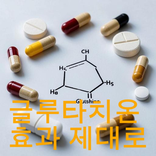 글루타치온 효과 제대로 보려면 이렇게 드세요!