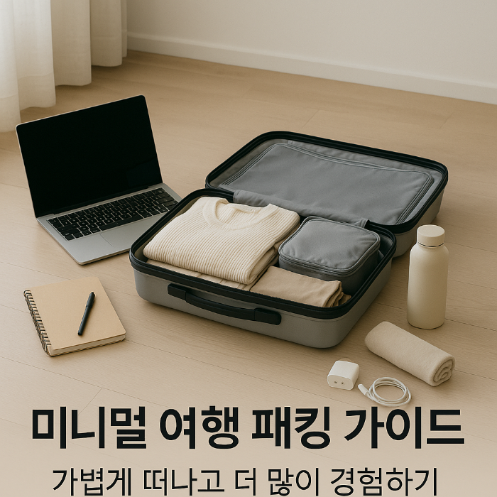 미니멀 여행 패킹 가이드: 가볍게 떠나고 더 많이 경험하기