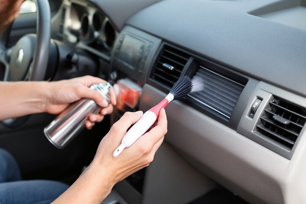 에어컨 필터 송풍기 청소