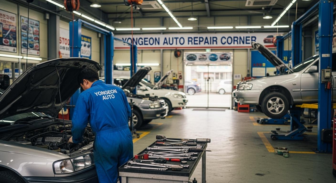 용언자동차정비코너