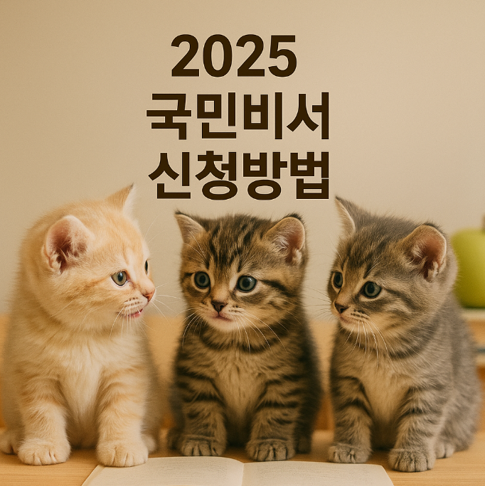 2025 국민비서 신청방법