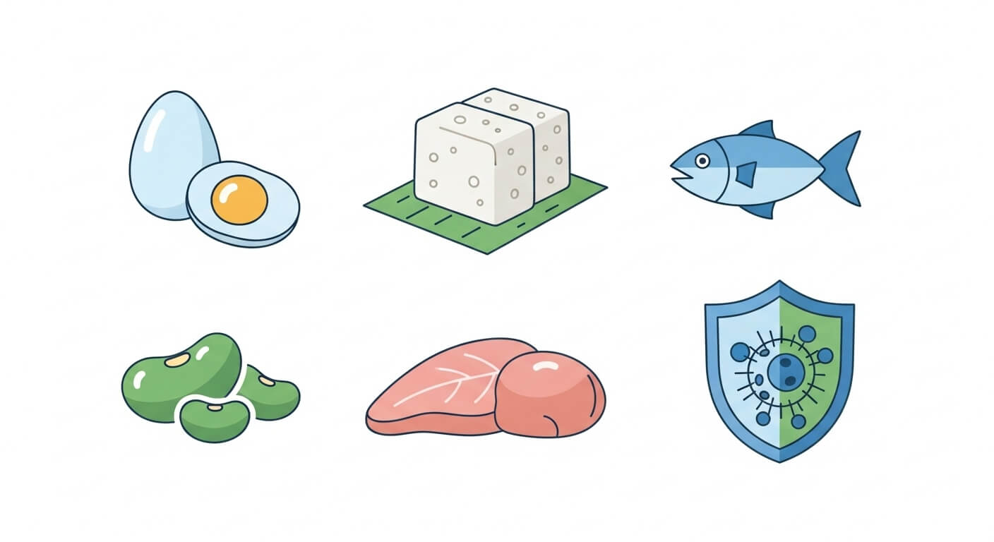 단백질 보충으로 면역세포의 기초 다지기