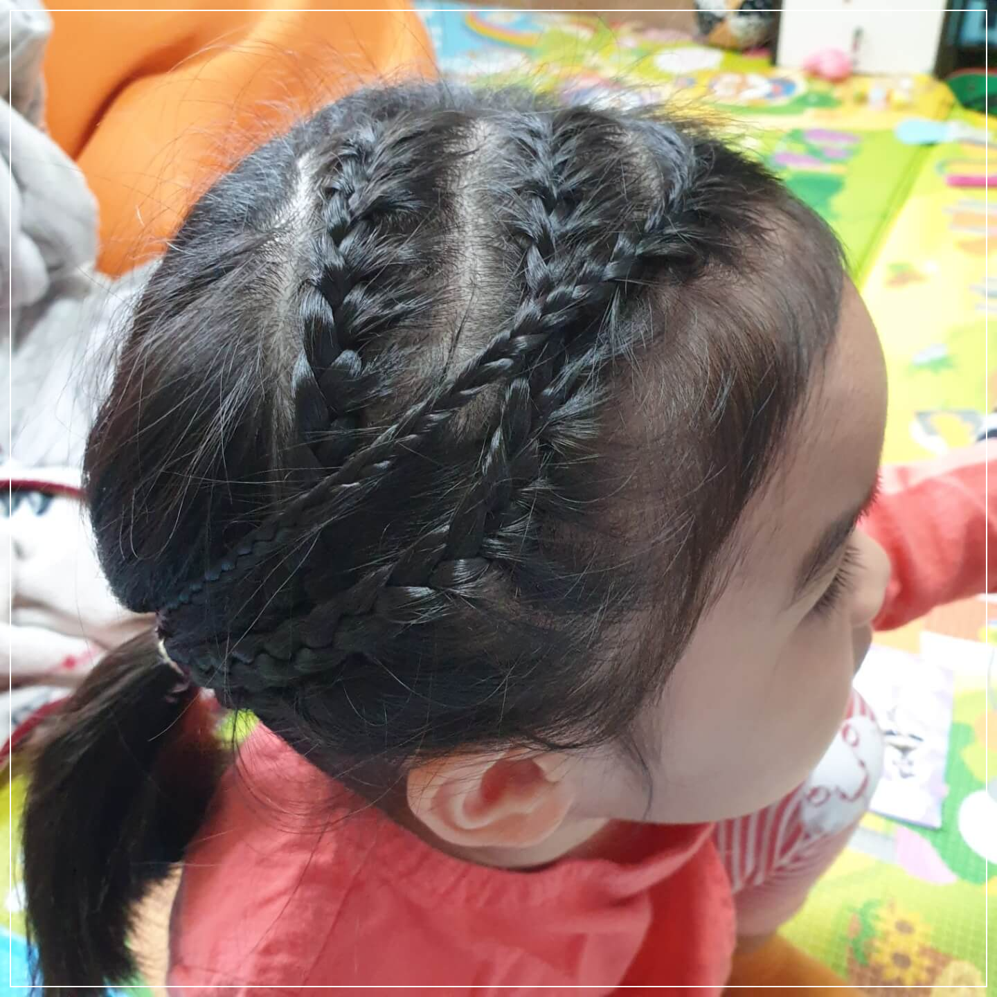 여자아이_땋은_머리
