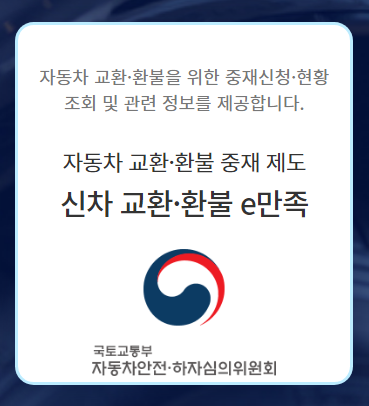 자동차 교환 환불 중재 제도