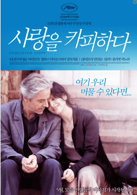 영화 사랑을 카피하다 등장인물, 각본, 줄거리